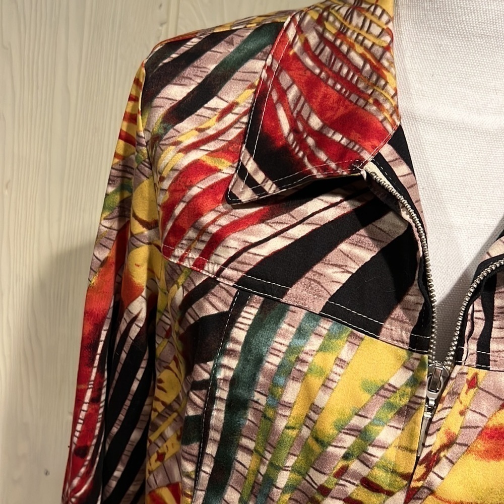 DRAPERS & DAMONS Multi Colored Jacket Size Large - Picture 2 of 13